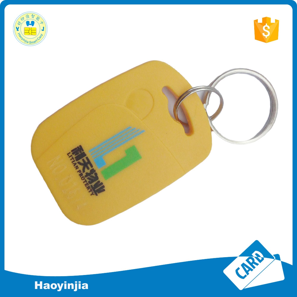 logo printed rfid keyfobPlastic&PVC Card Manufacture,RFID Smart Card