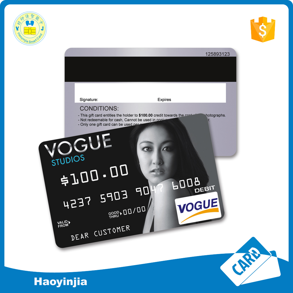 high quality magnetic stripe card printing